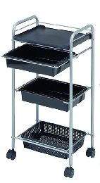 ワゴン/H-70セット台(ブラック)